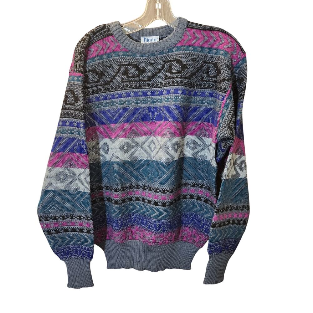 Meister Vintage Retro Men's Sweater